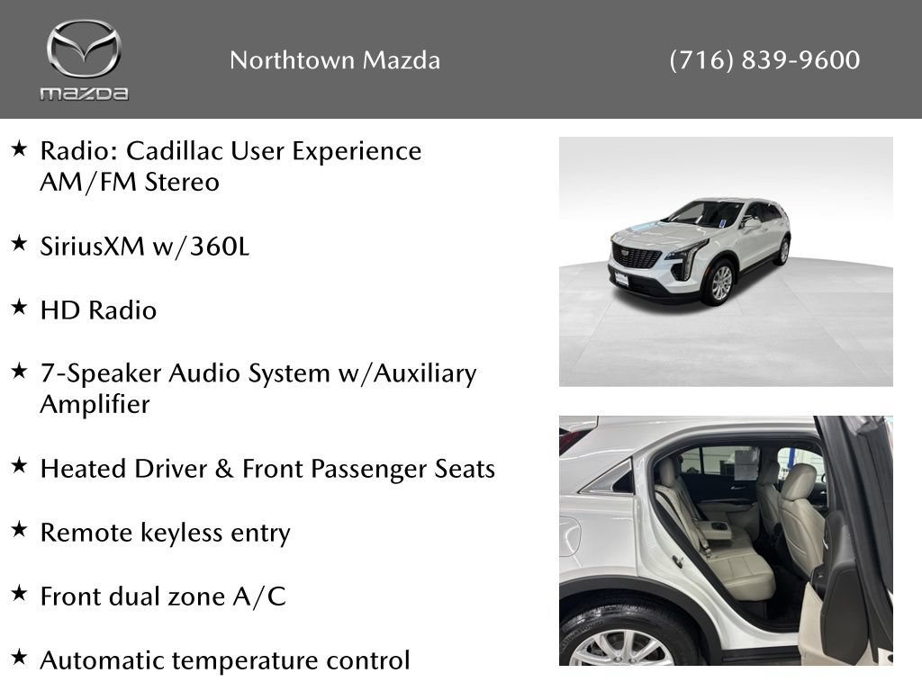 Used 2022 Cadillac XT4 Luxury w/ Cold Weather Package AWD/4WD image 2