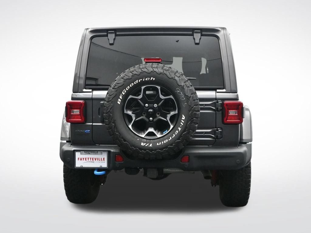 Used 2021 Jeep Wrangler Unlimited Rubicon 4xe w/ Steel Bumper Group AWD/4WD image 6