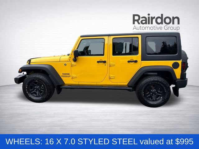 Used 2015 Jeep Wrangler Unlimited Sport w/ Connectivity Group AWD/4WD image 4