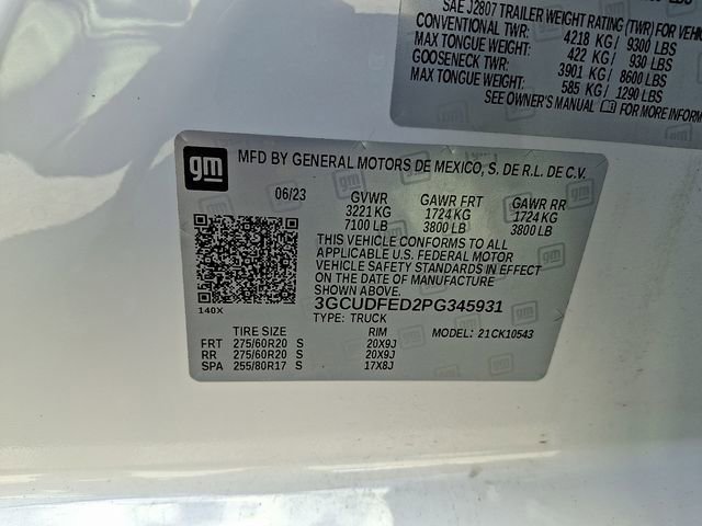 Certified 2023 Chevrolet Silverado 1500 LT Trail Boss w/ LT Trail Boss Premium Package AWD/4WD image 30