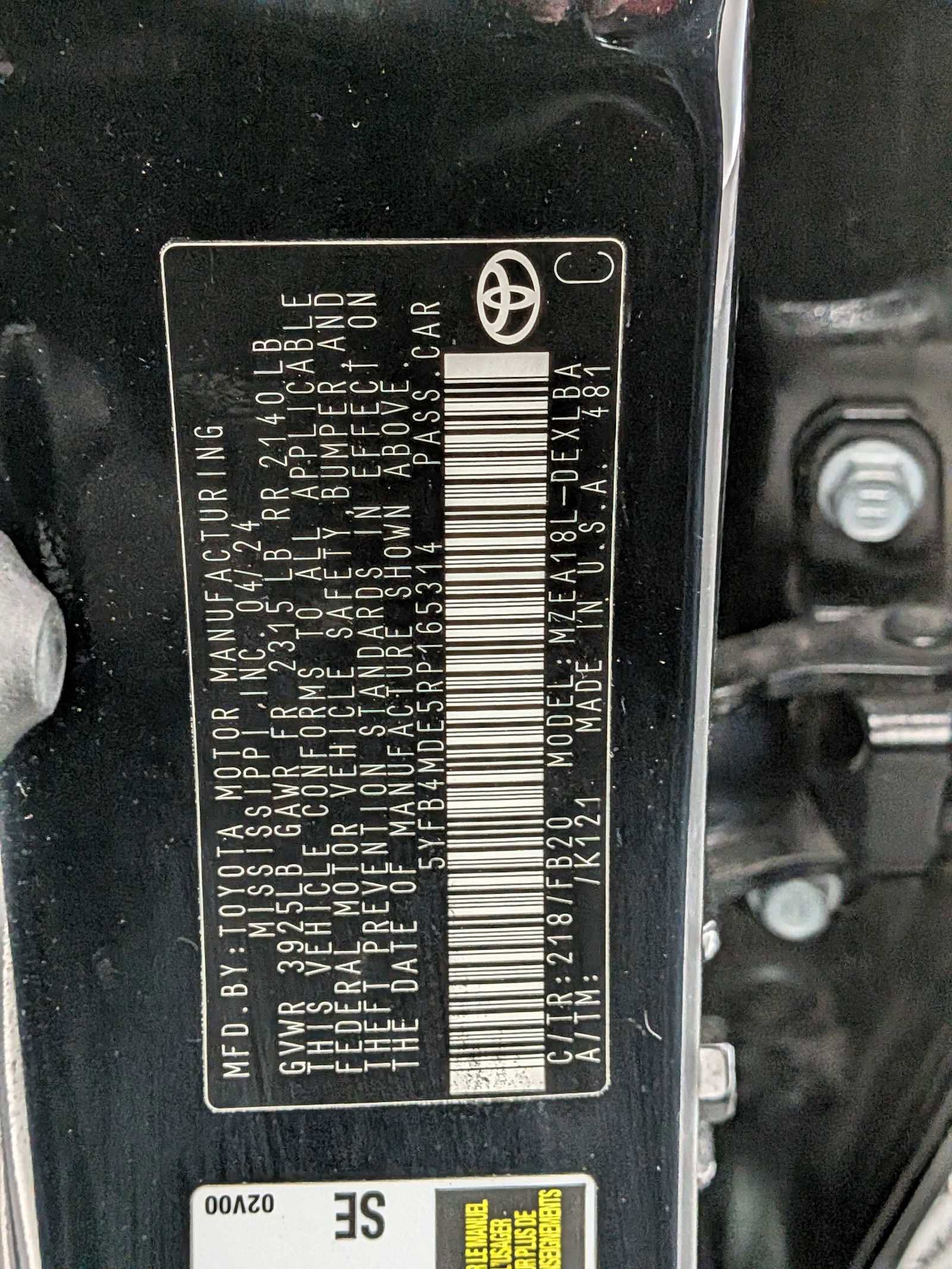 Used 2024 Toyota Corolla LE FWD image 30