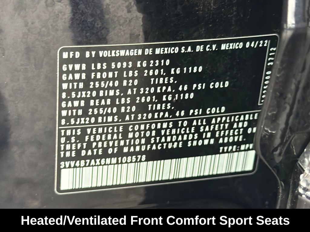 Used 2022 Volkswagen Tiguan SEL R-Line image 23