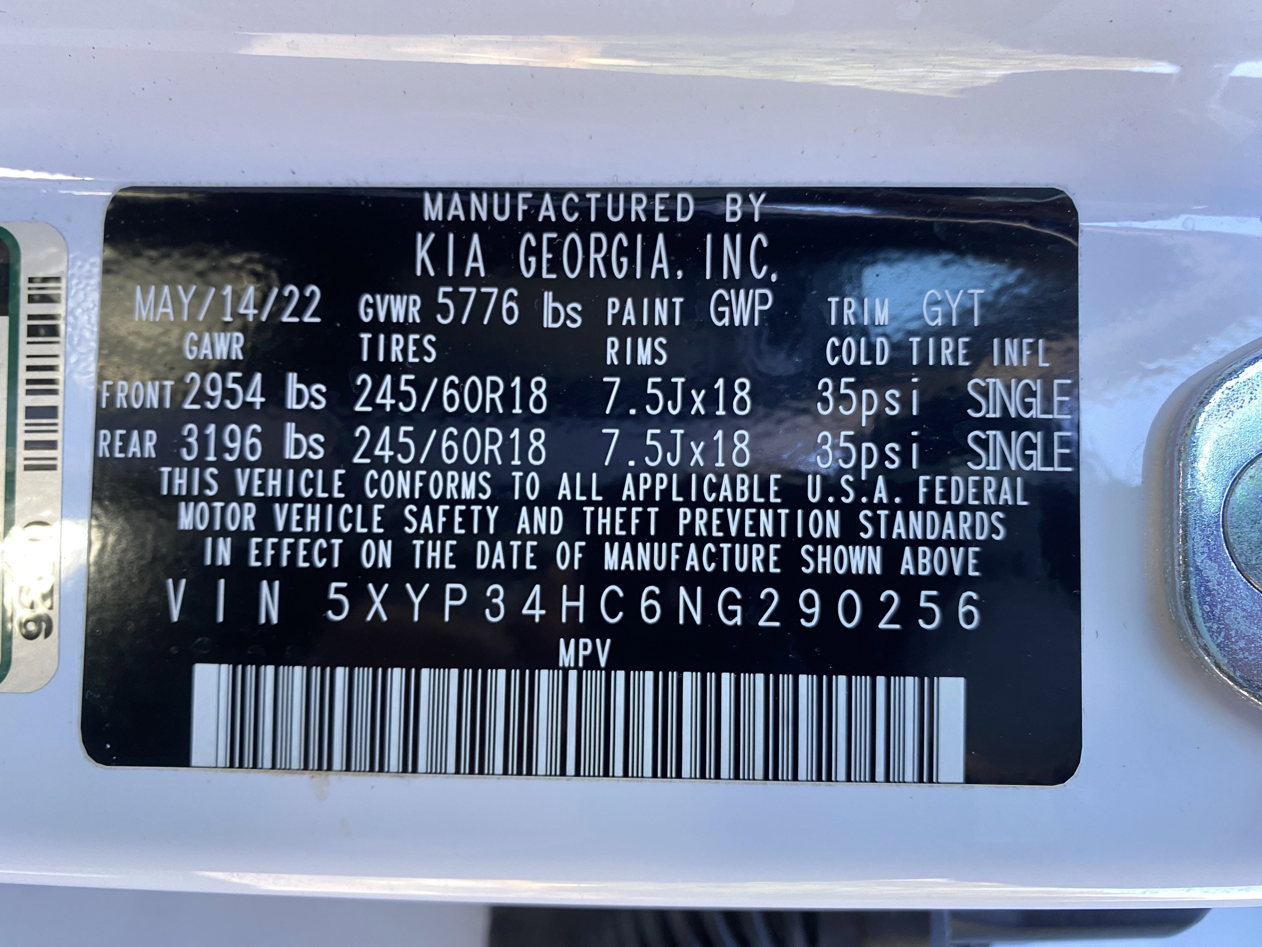 Used 2022 Kia Telluride EX image 39