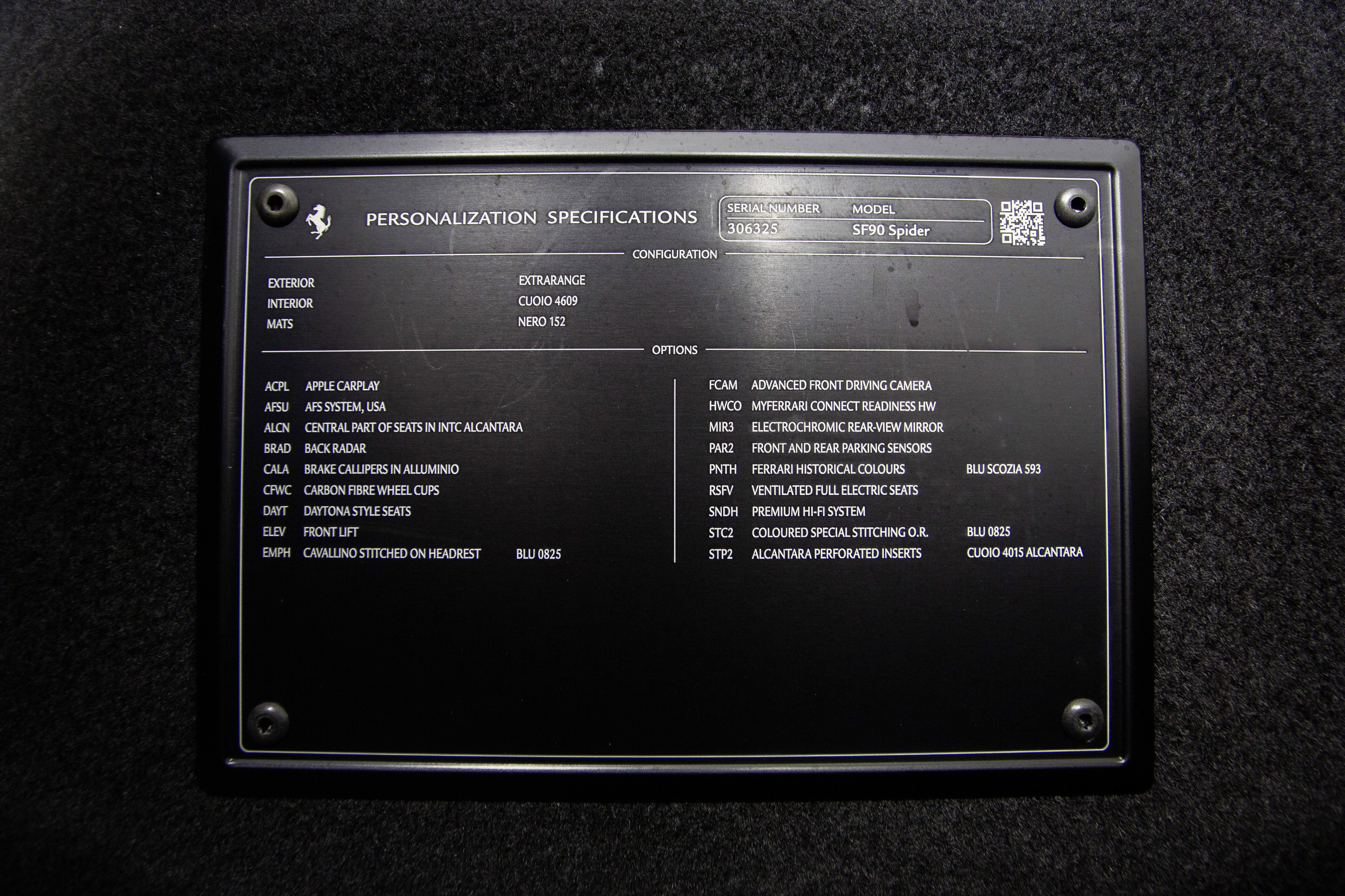 Certified 2024 Ferrari SF90 Spider image 21