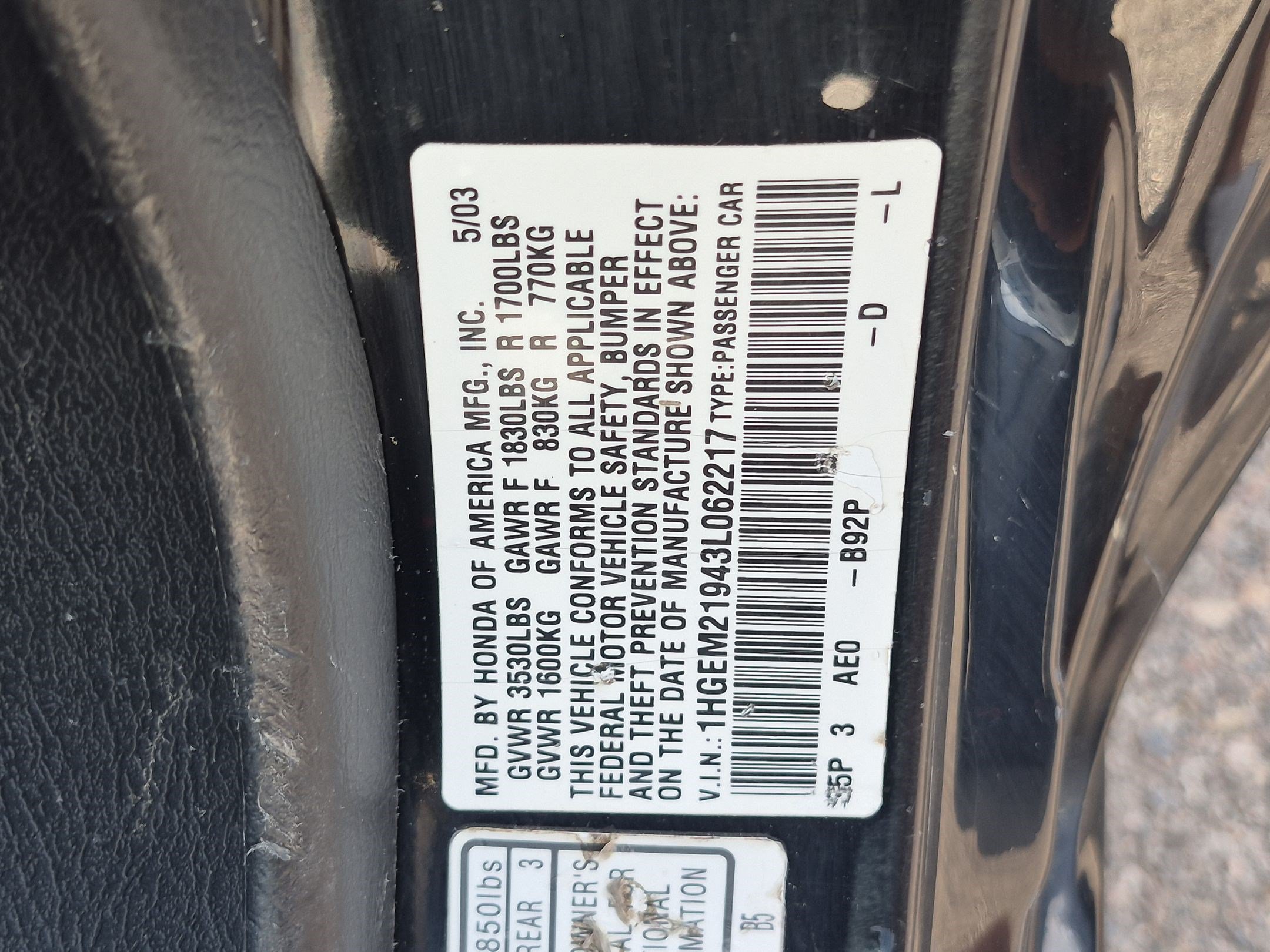 Used 2003 Honda Civic EX image 32