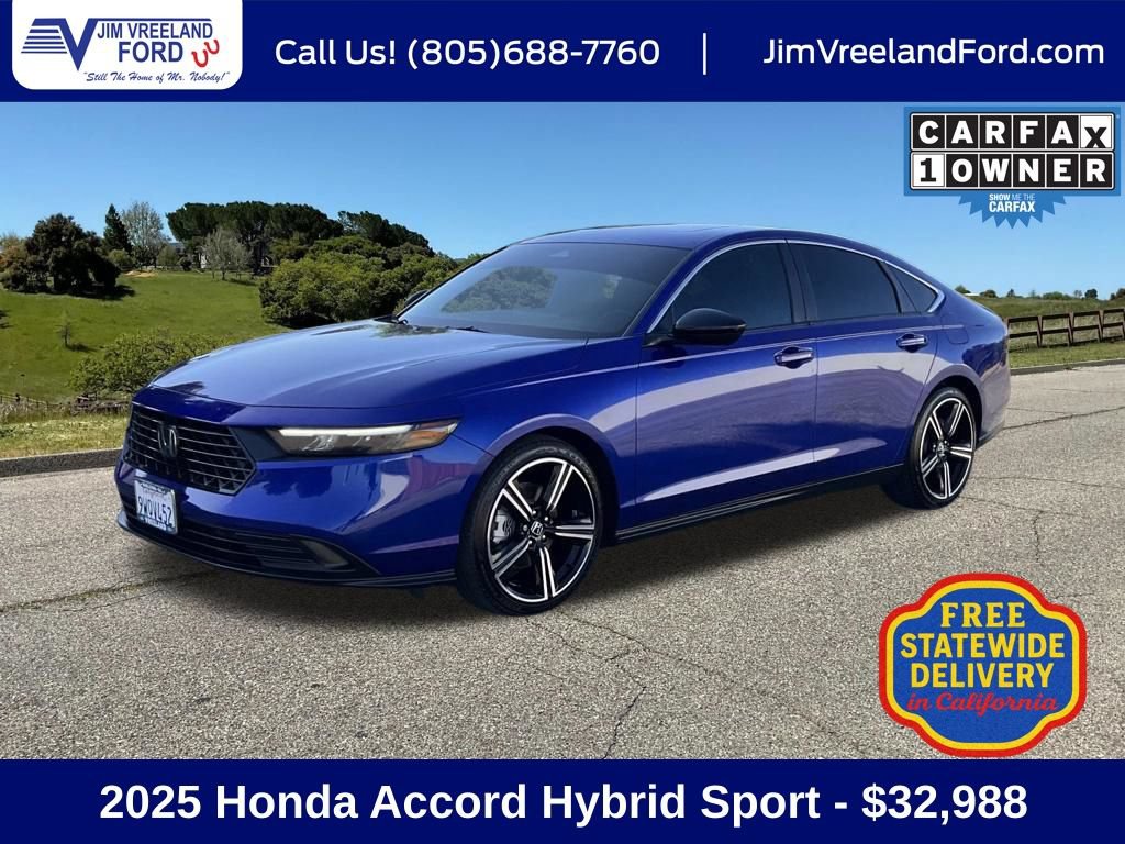 Used 2025 Honda Accord Sport