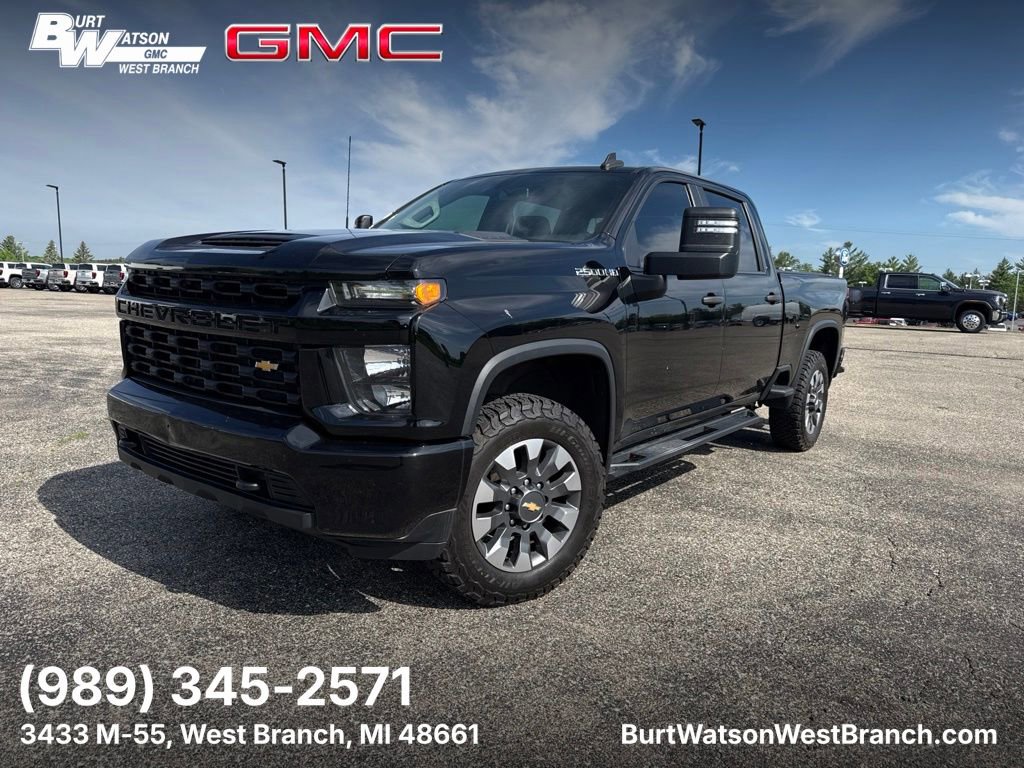 Used 2021 Chevrolet Silverado 2500 Custom w/ Custom Value Package AWD/4WD image 1
