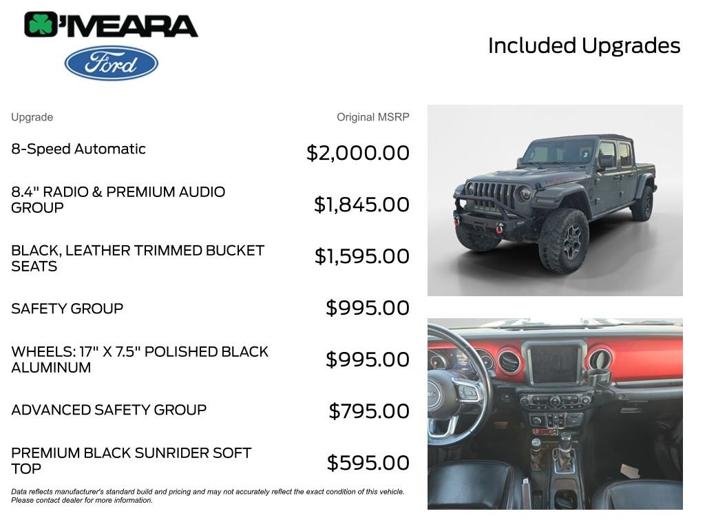 Used 2020 Jeep Gladiator Rubicon image 4
