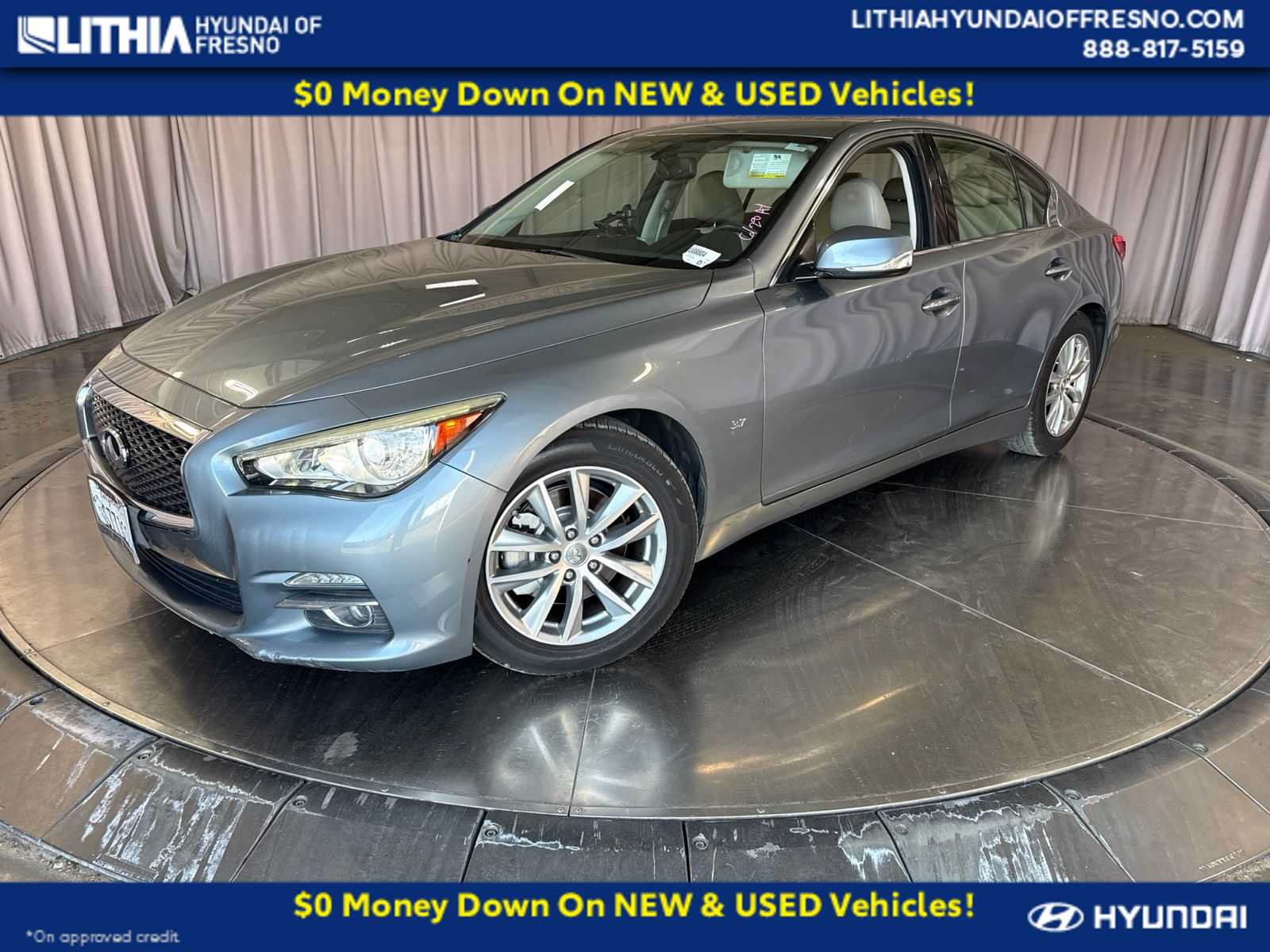 Used 2015 INFINITI Q50 Premium w/ Navigation Package RWD image 1
