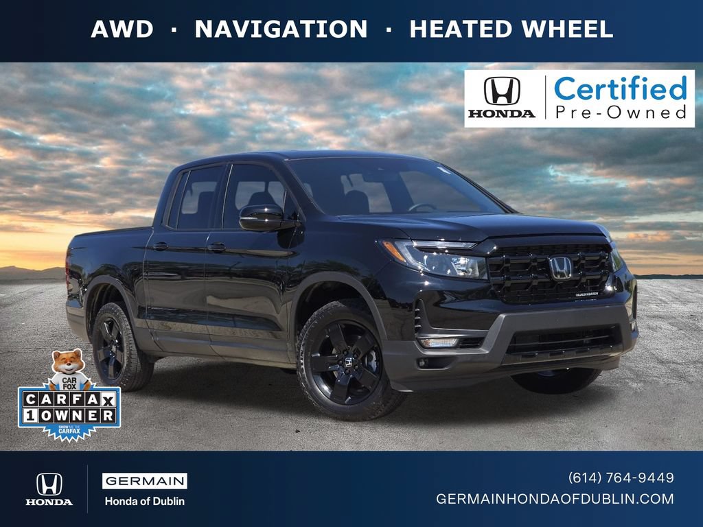 Certified 2026 Honda Ridgeline Black Edition