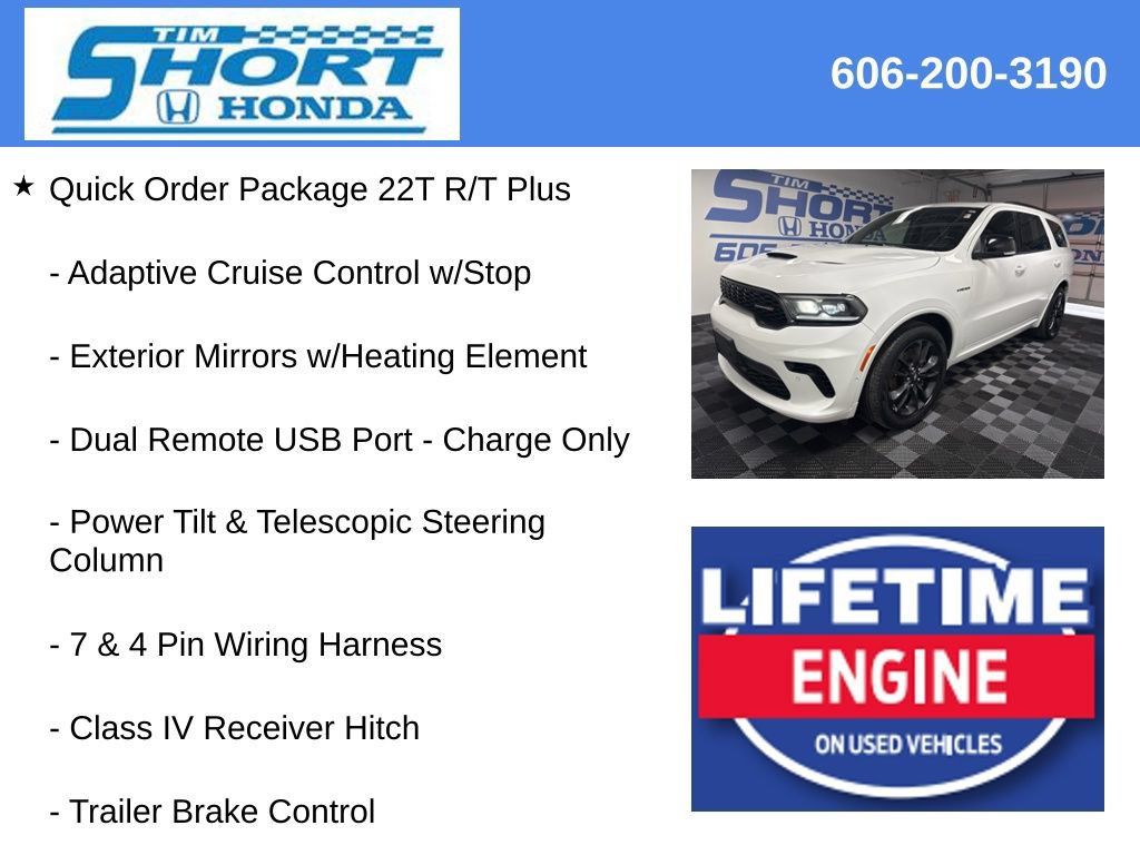 Used 2025 Dodge Durango R/T w/ Blacktop Package AWD/4WD image 17