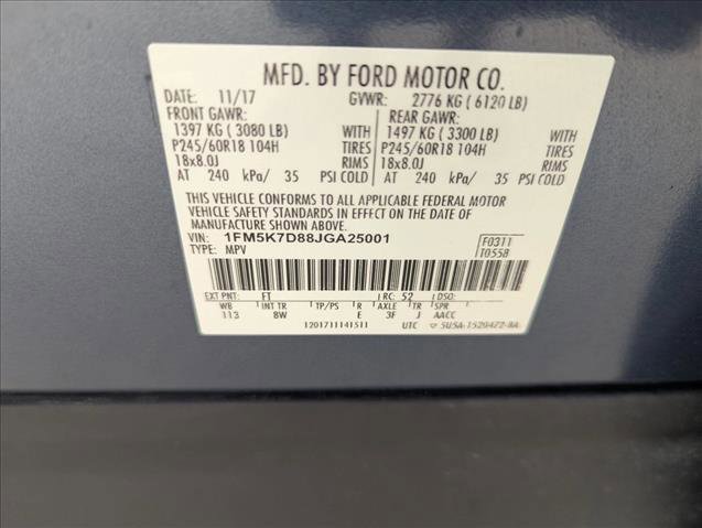 Used 2018 Ford Explorer XLT w/ Equipment Group 201A image 22