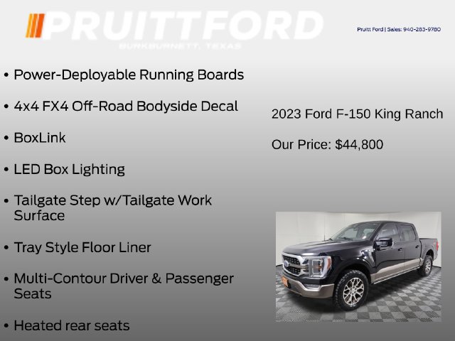 Used 2023 Ford F150 King Ranch w/ Equipment Group 601A High AWD/4WD image 31