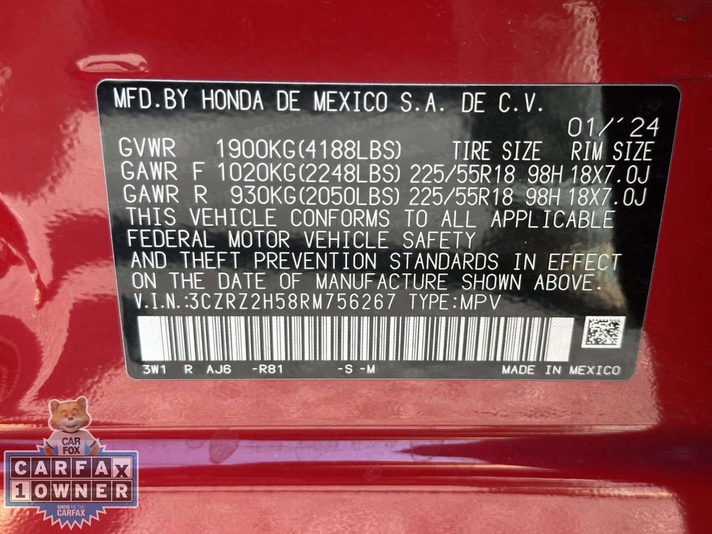 Used 2024 Honda HR-V Sport image 33