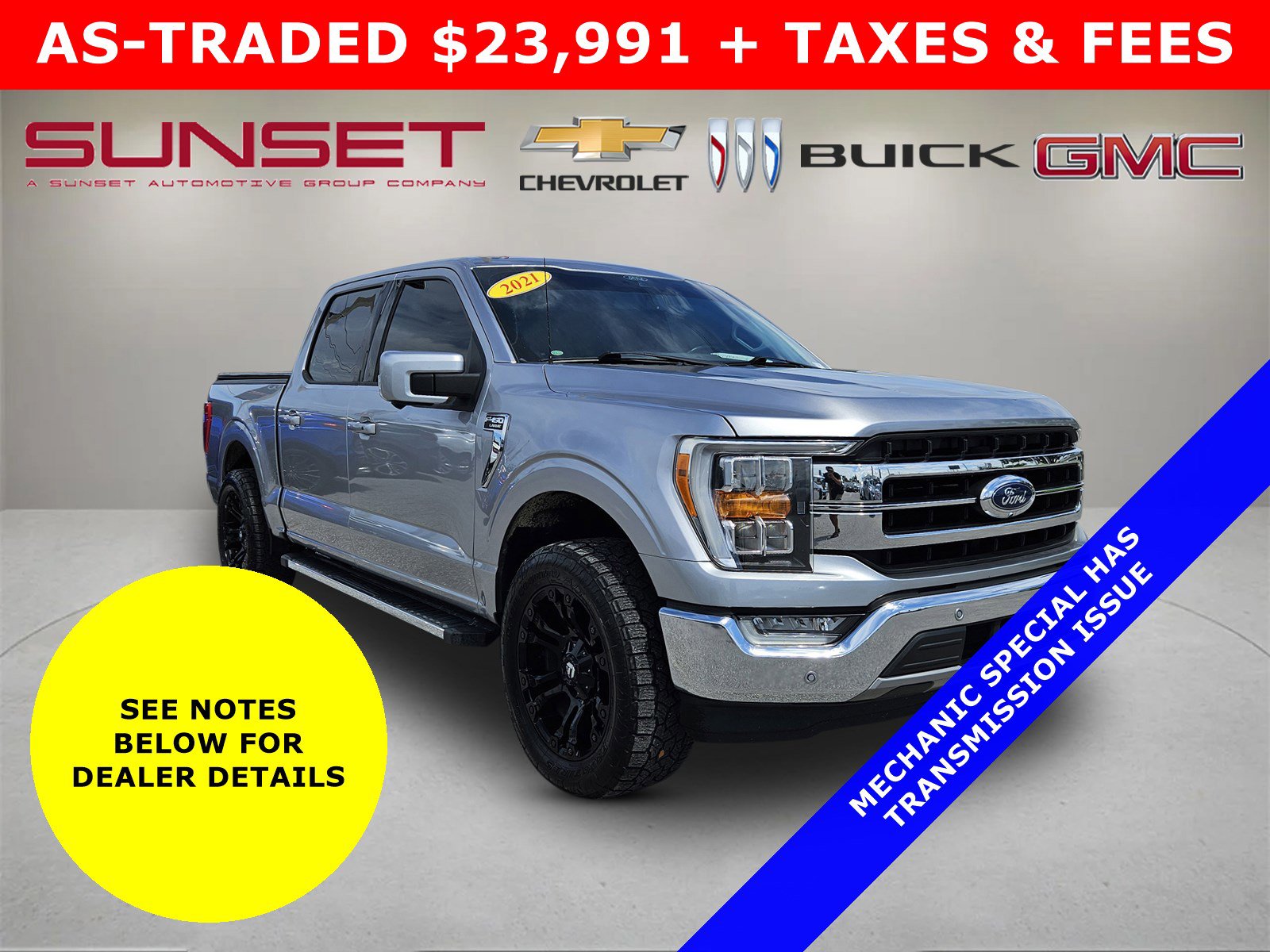 Used 2021 Ford F150 Lariat w/ Trailer Tow Package