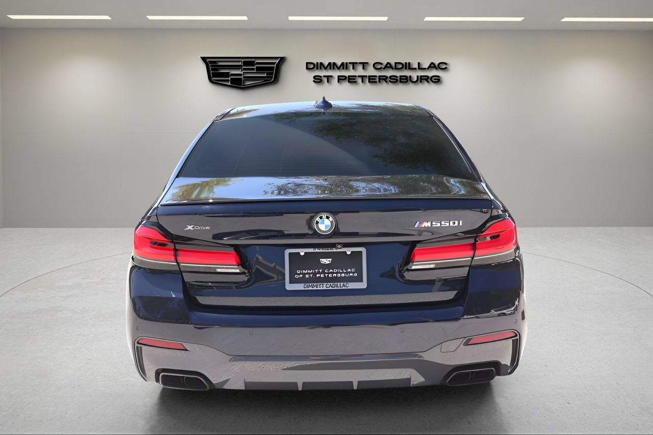 Used 2022 BMW M550i xDrive w/ Executive Package AWD/4WD image 4