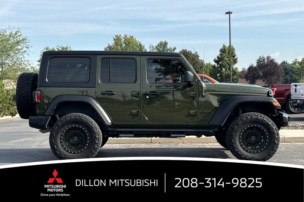 Used 2022 Jeep Wrangler Unlimited Sport AWD/4WD image 3