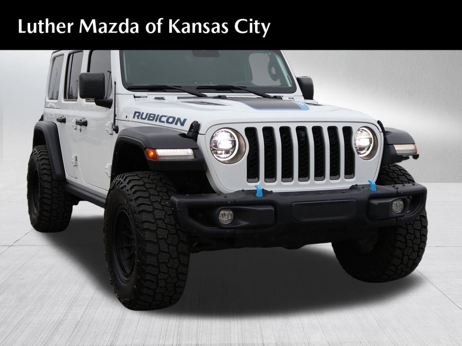 Used 2021 Jeep Wrangler Unlimited Rubicon 4xe w/ Steel Bumper Group image 1