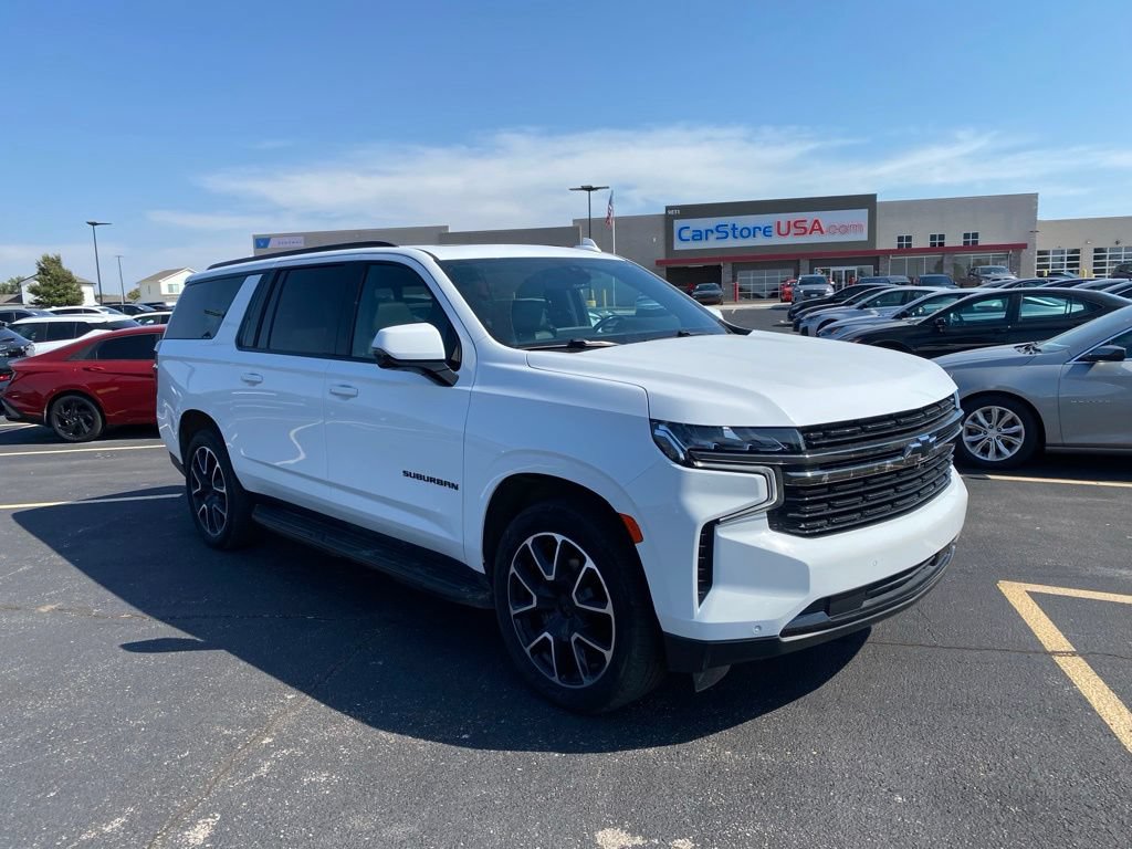 Used 2021 Chevrolet Suburban RST w/ Luxury Package AWD/4WD image 1
