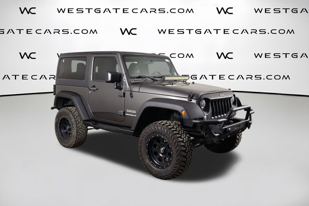 Used 2017 Jeep Wrangler Sport w/ Quick Order Package 24S AWD/4WD image 32