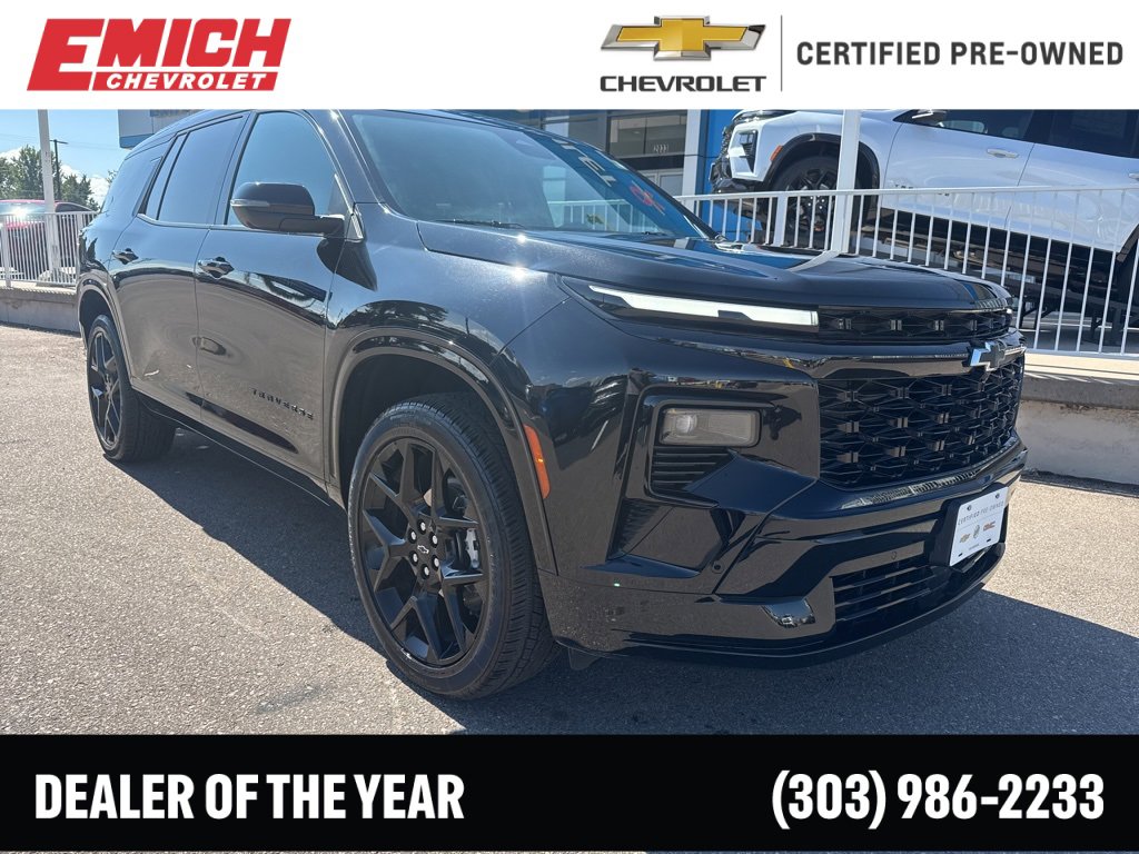Certified 2024 Chevrolet Traverse RS w/ LPO, Floor Liner Package
