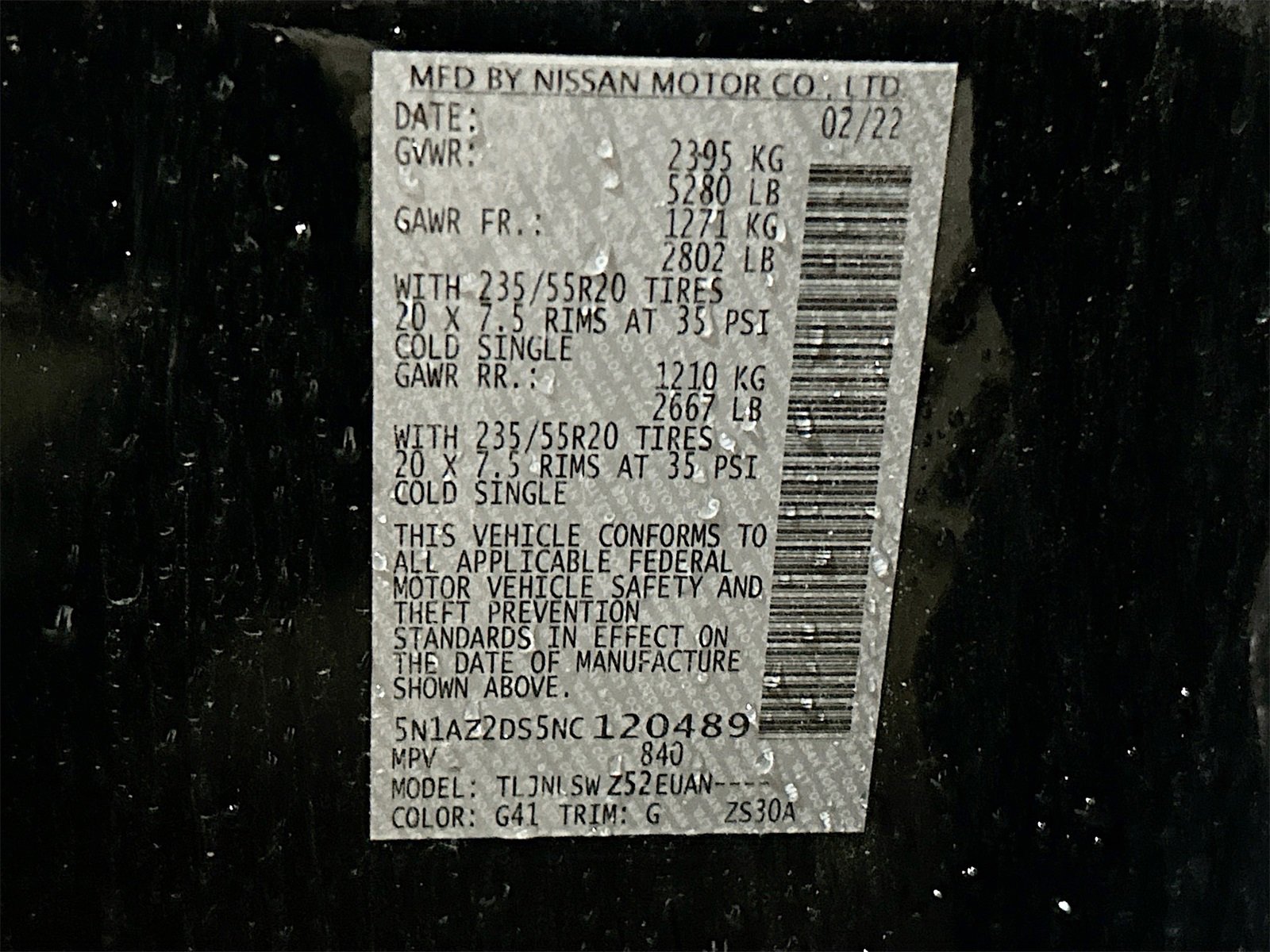 Used 2022 Nissan Murano Platinum w/ Cargo Package image 33