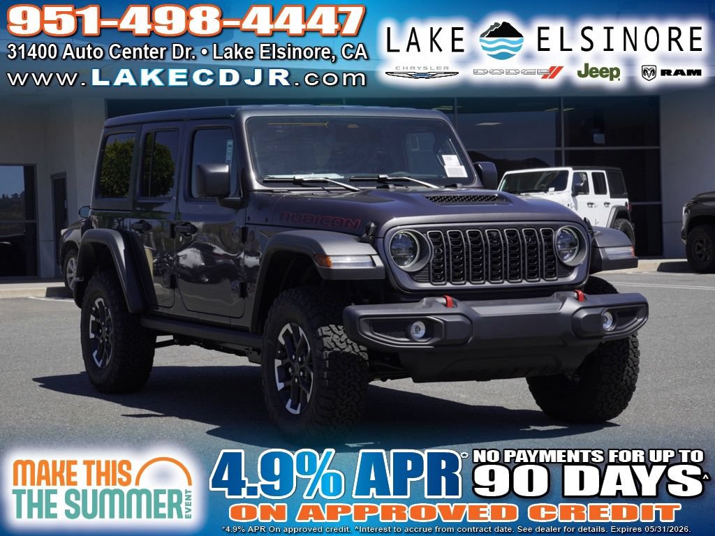 New 2026 Jeep Wrangler Unlimited Rubicon w/ Safety Group AWD/4WD image 1