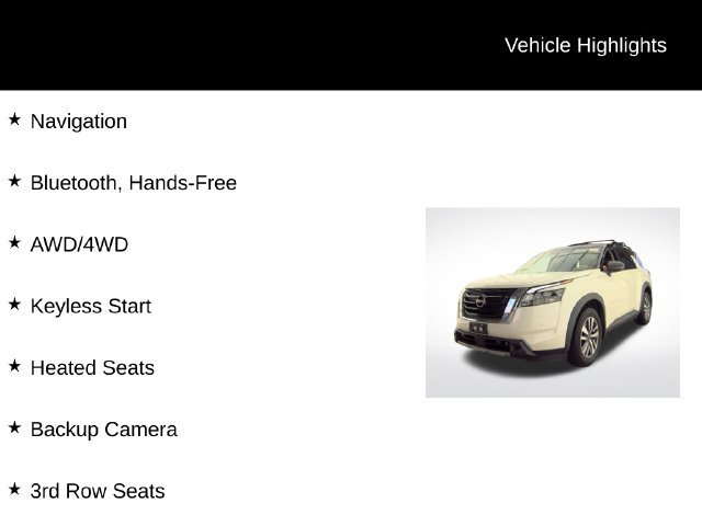 Used 2024 Nissan Pathfinder SL AWD/4WD image 9