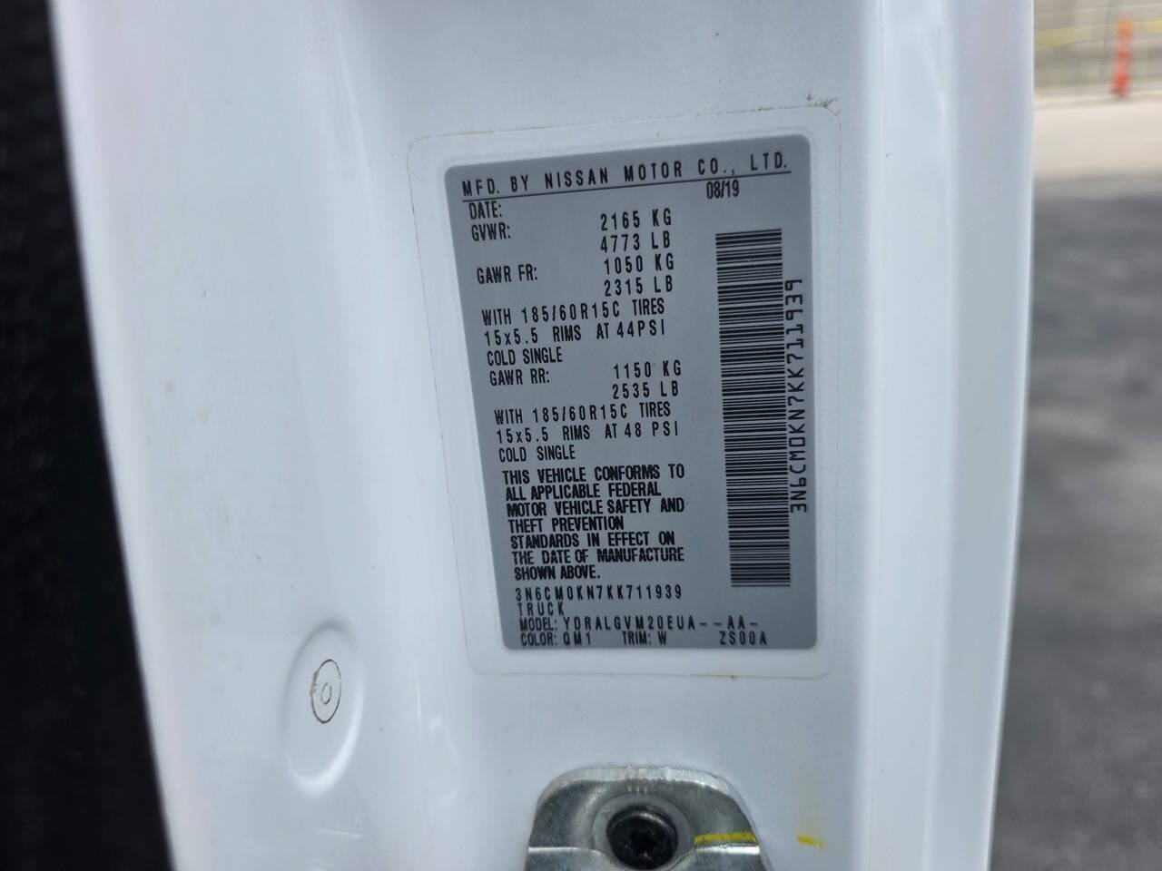 Used 2019 Nissan NV200 SV w/ Back Door Glass Package FWD image 26