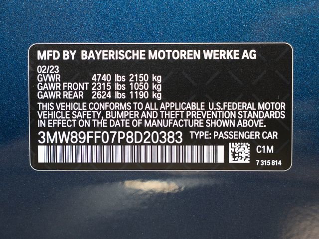 Certified 2023 BMW 330i xDrive Sedan w/ Premium Package AWD/4WD image 23