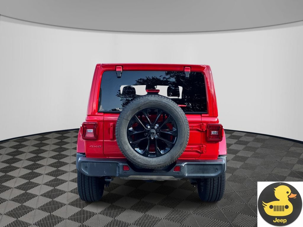 Used 2021 Jeep Wrangler Unlimited Sahara w/ Cold Weather Group AWD/4WD image 4