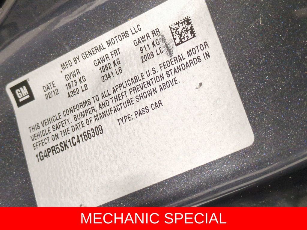 Used 2012 Buick Verano Convenience image 34