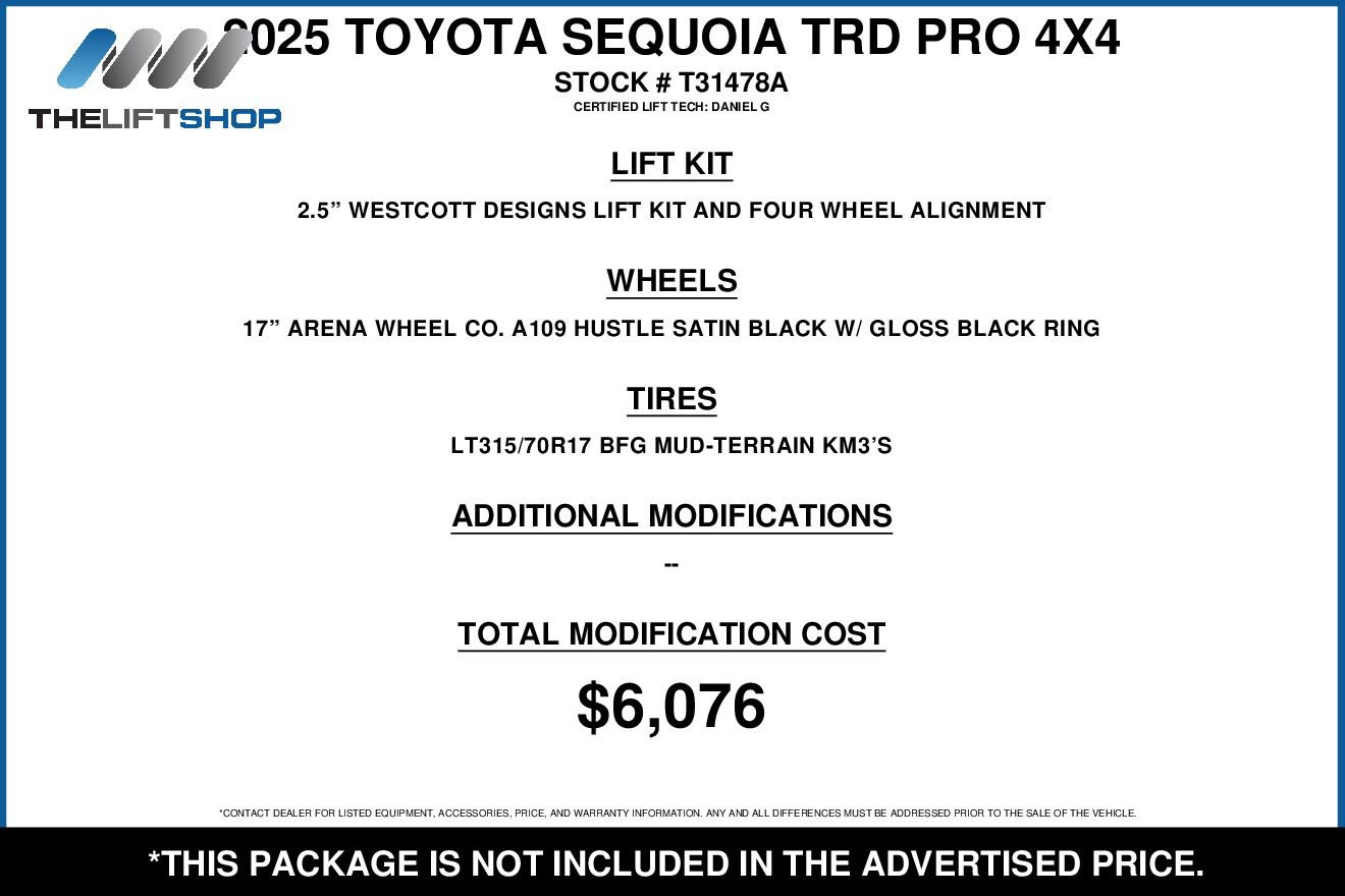 Used 2025 Toyota Sequoia TRD Pro image 2