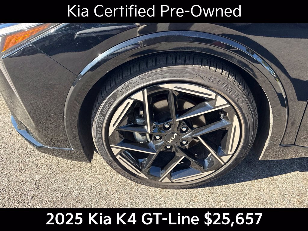 Certified 2025 Kia K4 GT-Line w/ GT-Line Premium Package FWD image 10