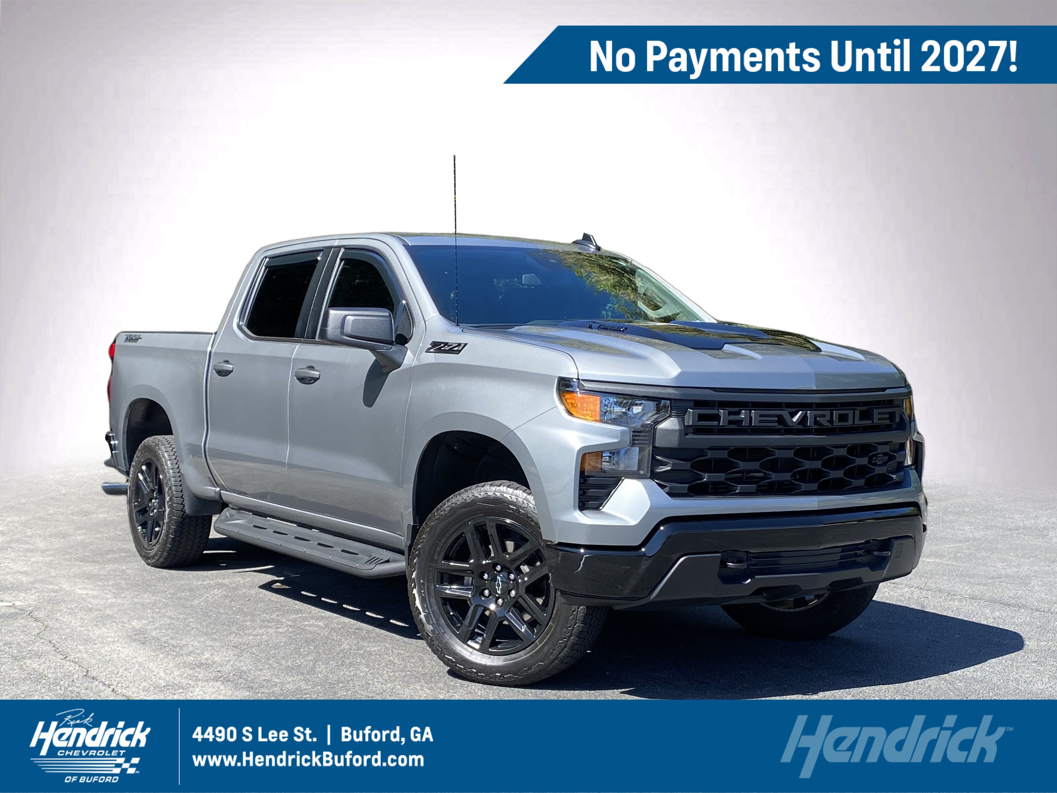 Used 2025 Chevrolet Silverado 1500 Custom Trail Boss w/ Dark Appearance Package