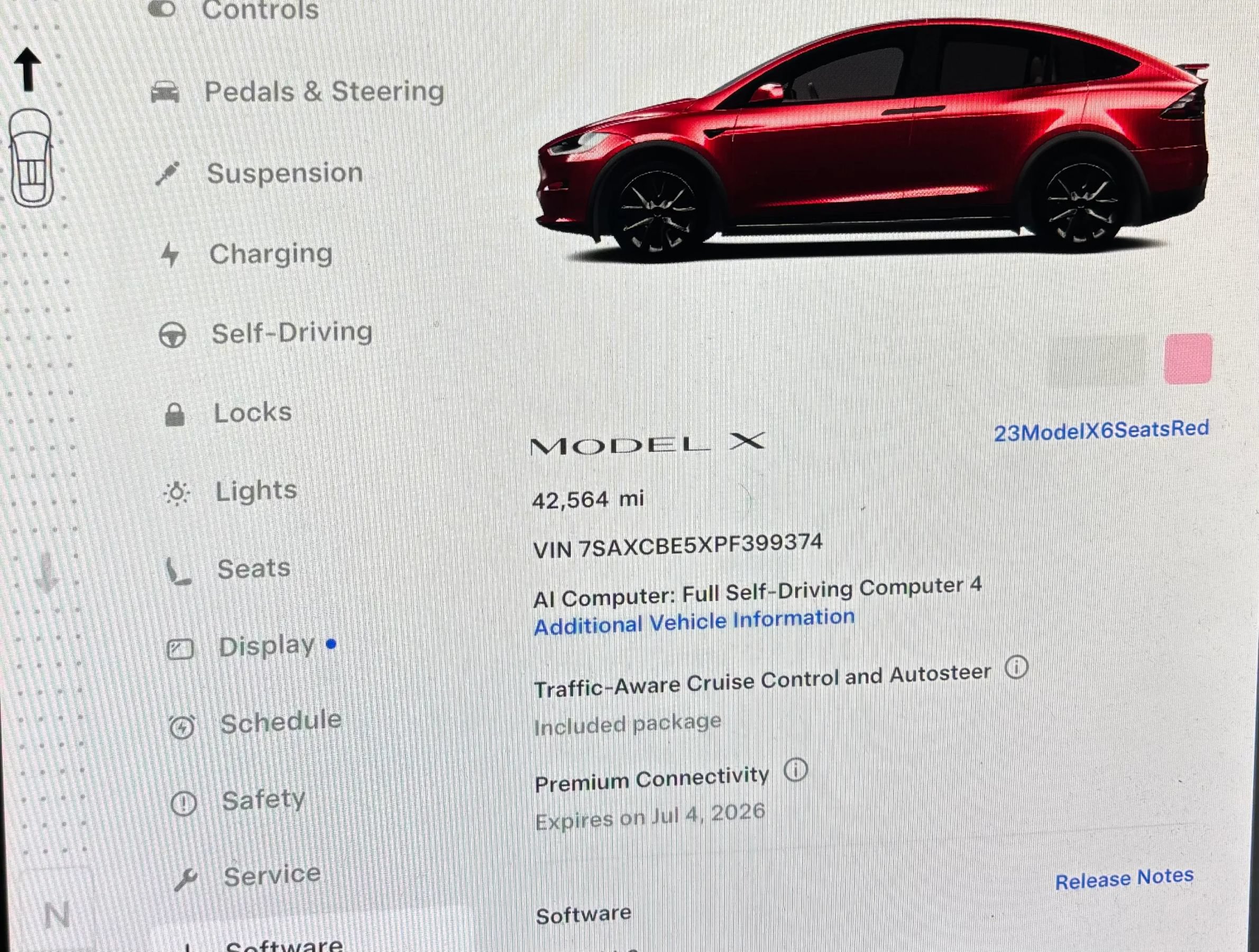 Used 2023 Tesla Model X AWD/4WD image 10