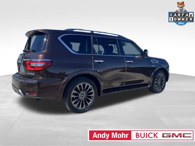 Used 2021 Nissan Armada Platinum w/ Captain's Chairs Package AWD/4WD image 17