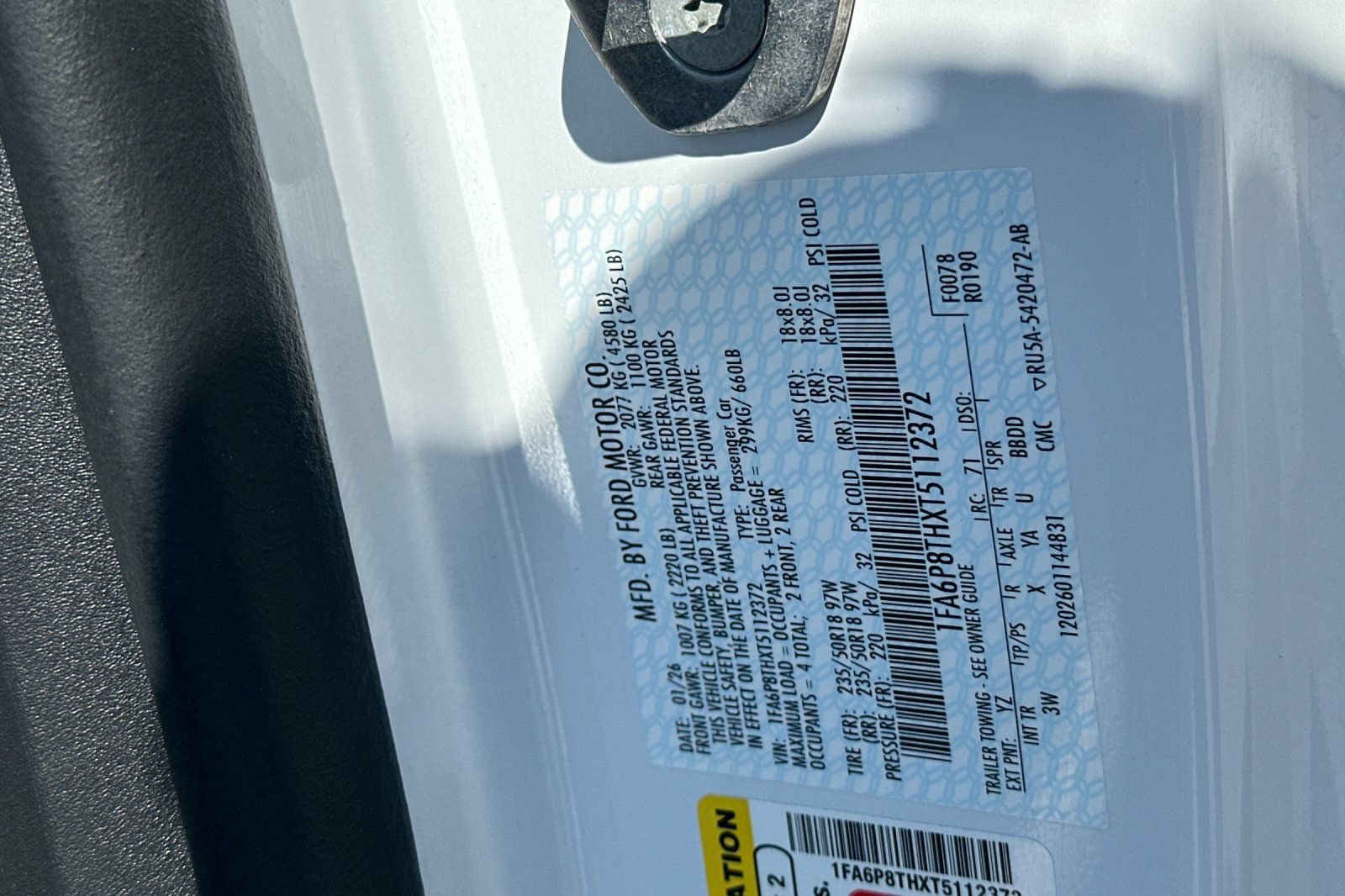 Certified 2026 Ford Mustang Premium RWD image 28