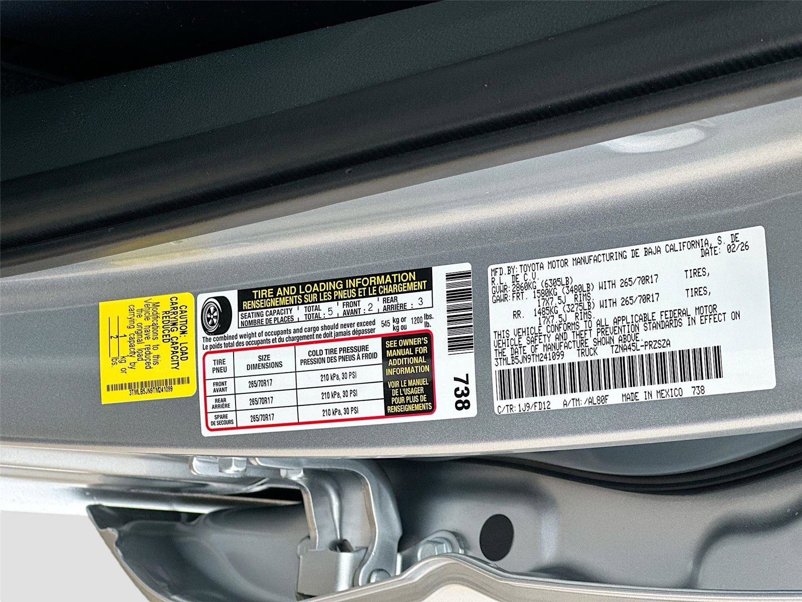 New 2026 Toyota Tacoma TRD Off-Road image 23