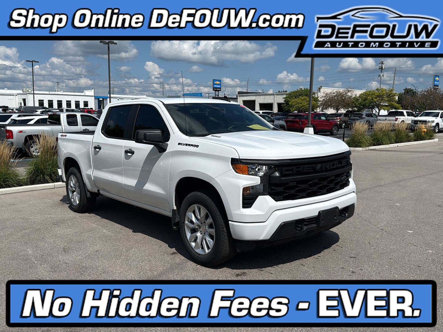 Used 2024 Chevrolet Silverado 1500 Custom w/ LPO, Dark Essentials Package