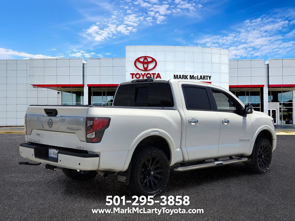 Used 2023 Nissan Titan Platinum Reserve w/ Off Road Protection Package AWD/4WD image 5