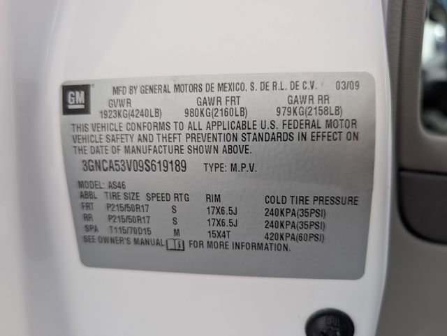 Used 2009 Chevrolet HHR LT w/ LT Preferred Equipment Group image 29