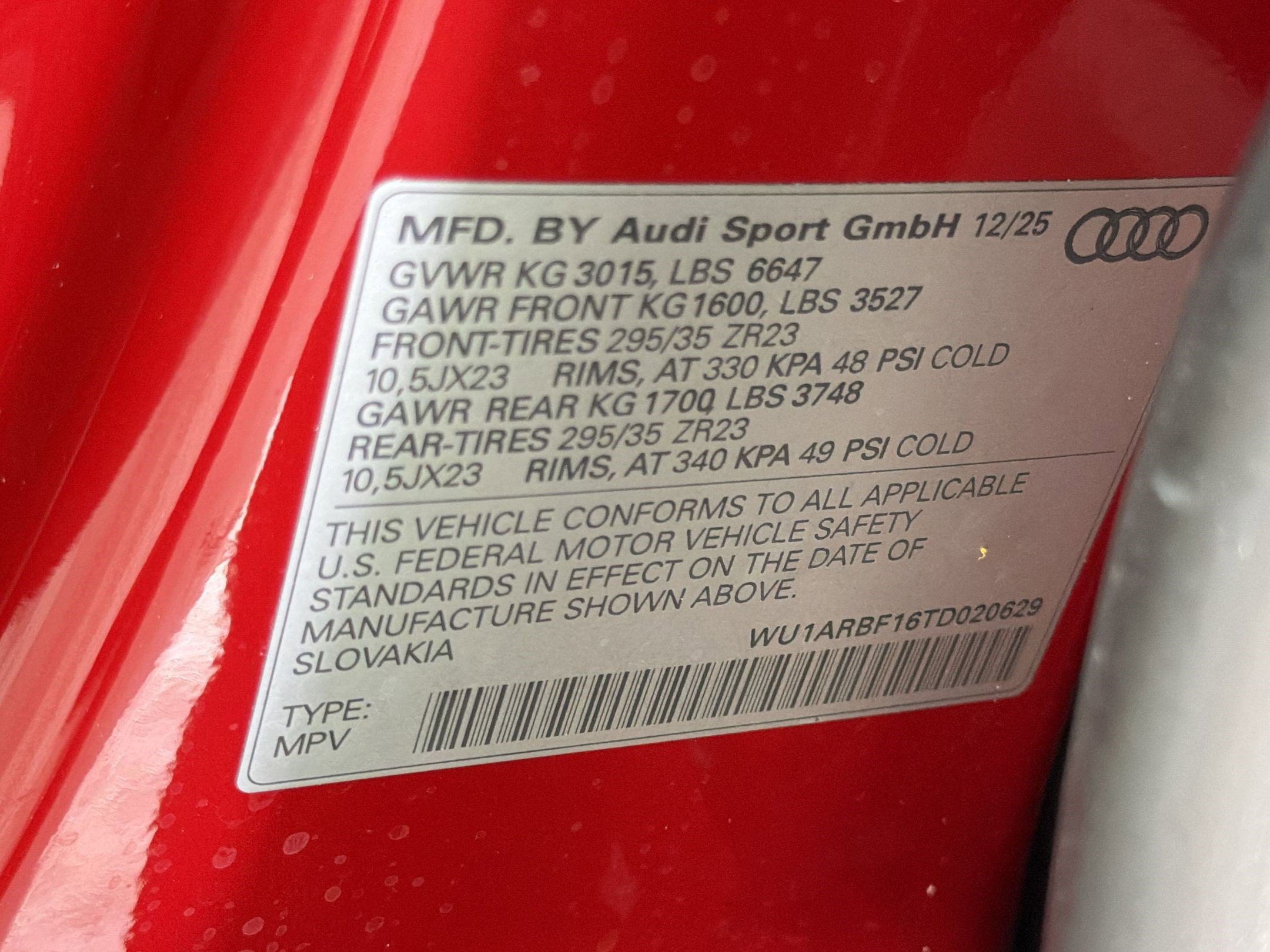 New 2026 Audi RS Q8 performance AWD/4WD image 22