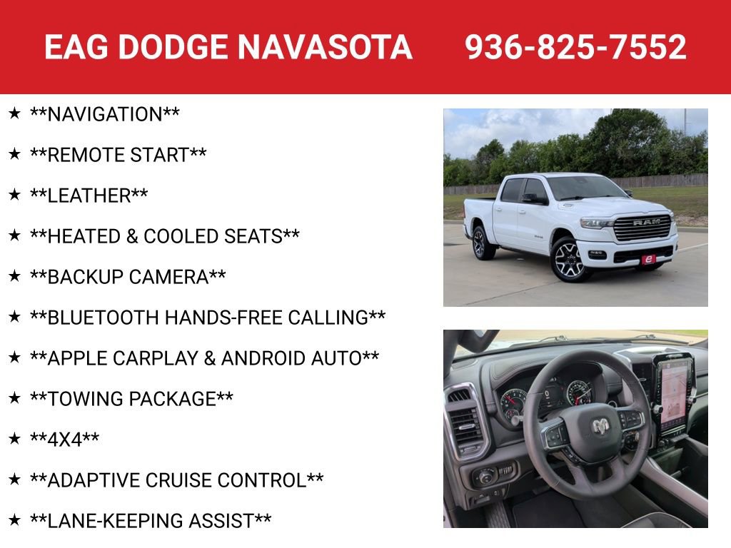 Used 2025 RAM 1500 Laramie w/ Laramie Southwest Edition image 4