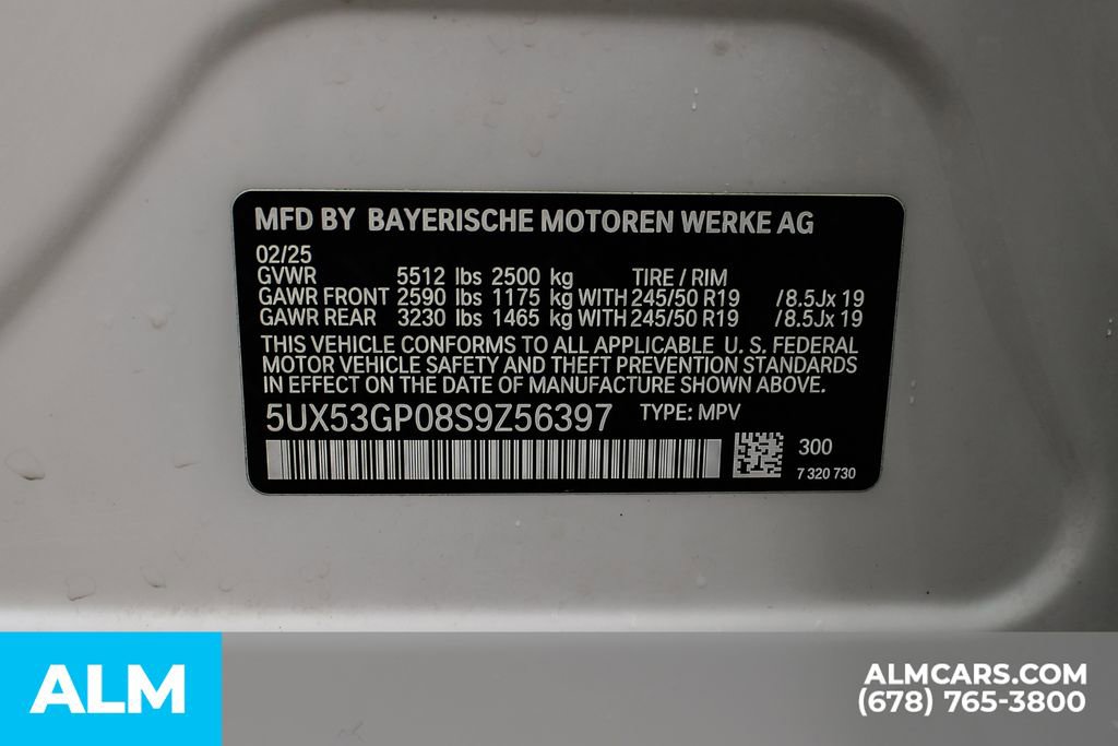 Used 2025 BMW X3 xDrive30i w/ M Sport Package image 41