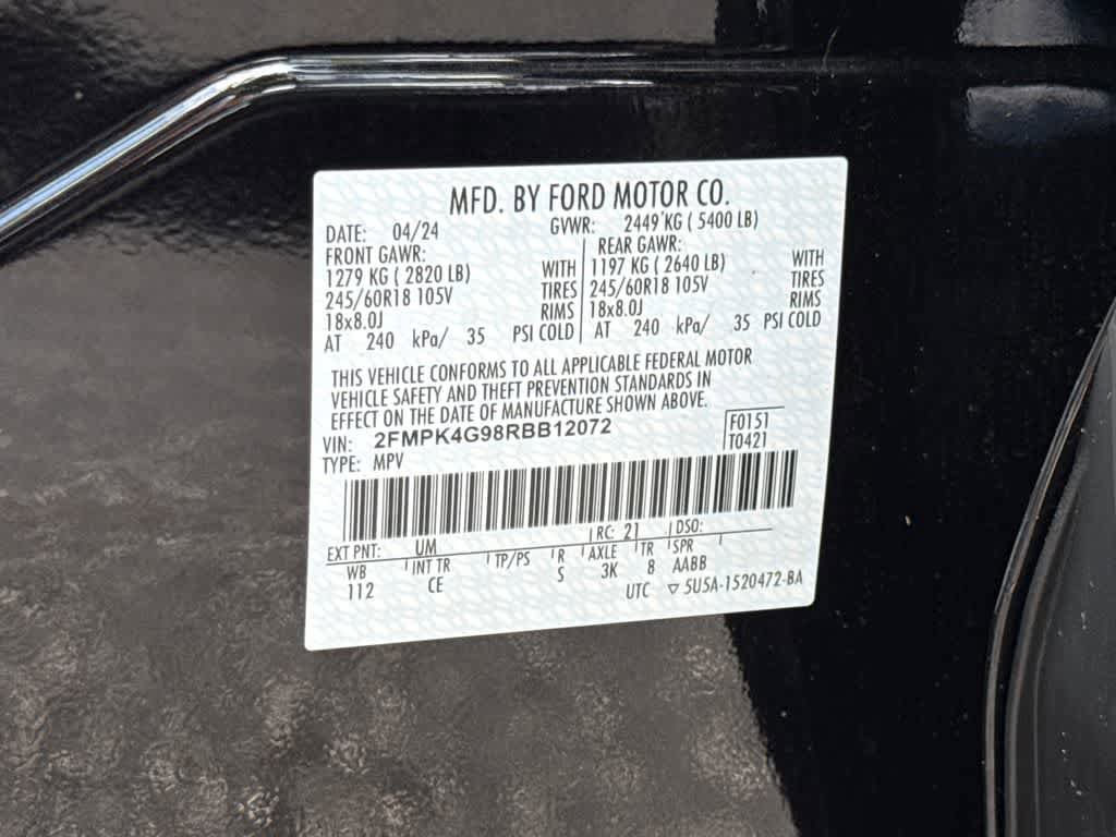 New 2024 Ford Edge SE AWD/4WD image 32