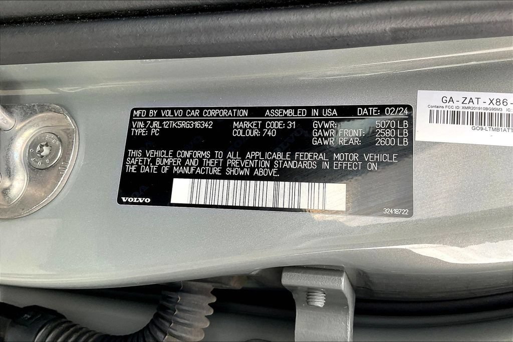 Used 2024 Volvo S60 B5 Core AWD/4WD image 31