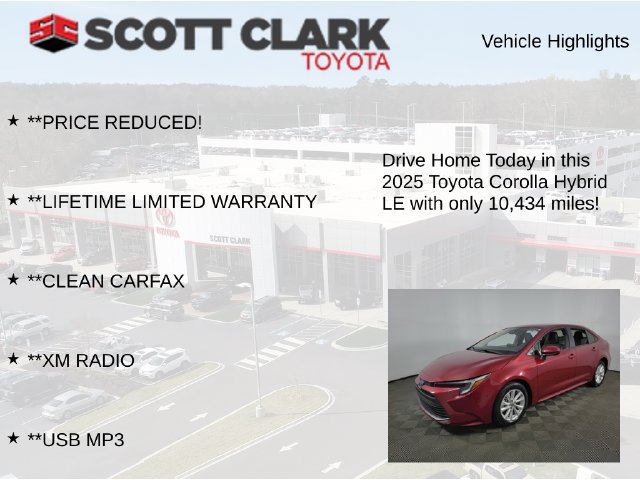 Used 2025 Toyota Corolla LE w/ LE Premium Package FWD image 12