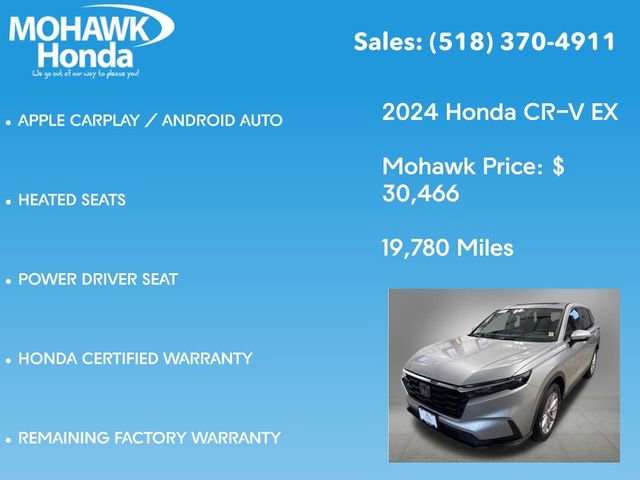 Certified 2024 Honda CR-V EX image 14