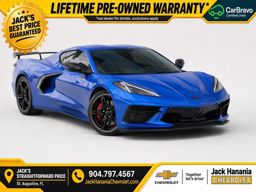 Certified 2023 Chevrolet Corvette Stingray Premium Cpe w/ Z51 Performance Package